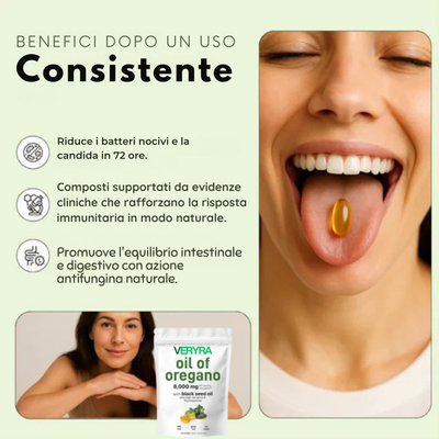 Olio di Origano con Olio di Semi Neri