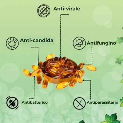 Olio di Origano con Olio di Semi Neri